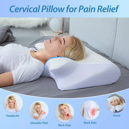  Ergonomic Memory Foam Pude